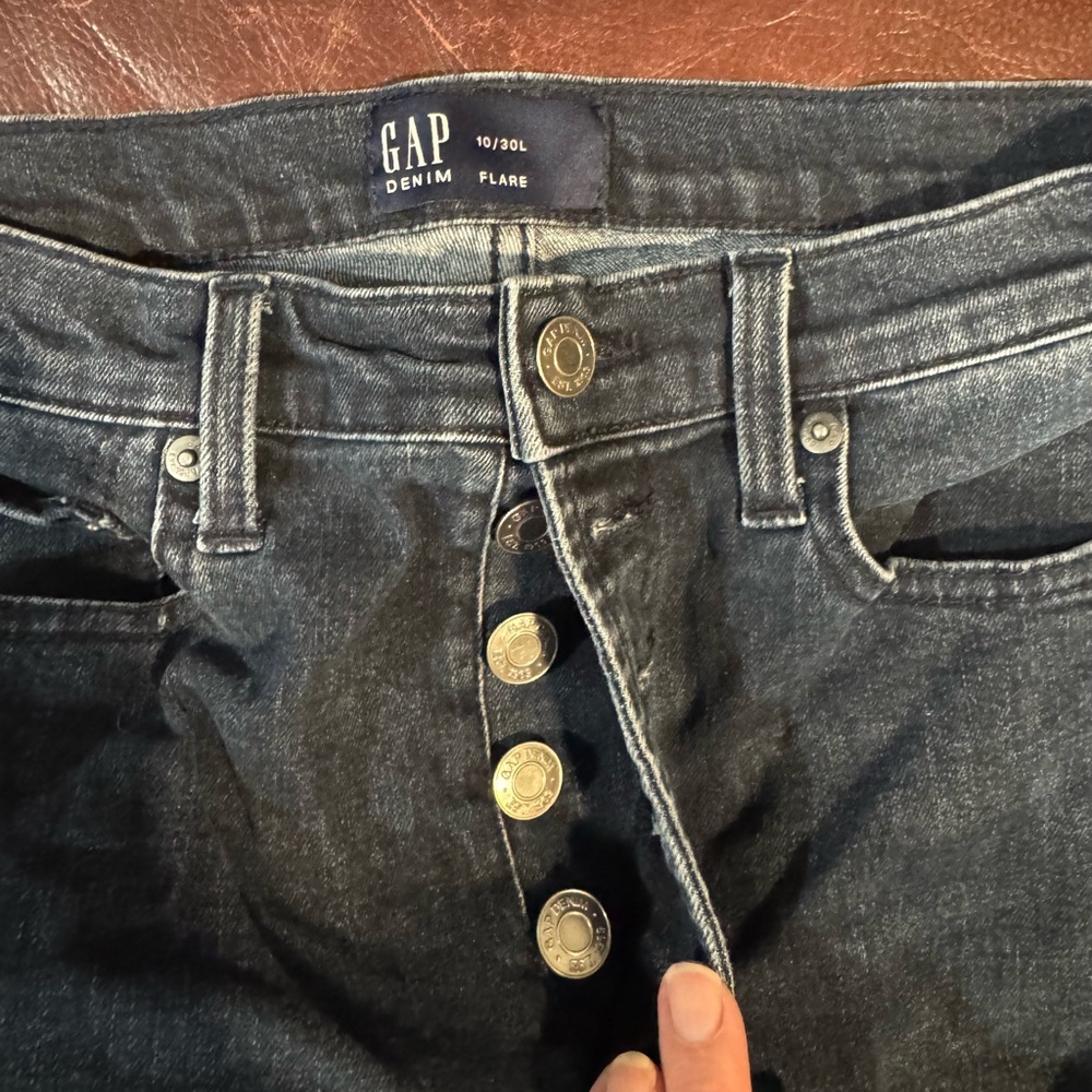 Gap Button Fly Jeans - image 1